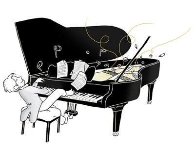 pianiste au piano